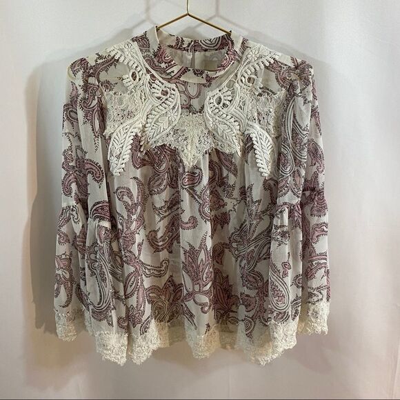 Ann Taylor Loft Bell Sleeve - Picture 1 of 6